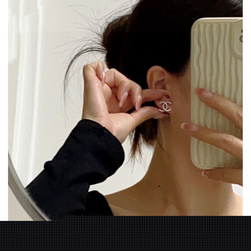 Ch*el earrings
